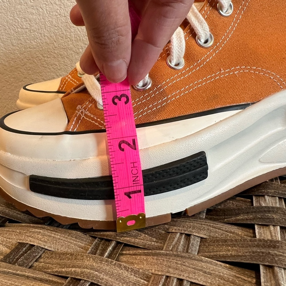 ❌SOLD❌NWOT Converse Run Star Legacy CX Future Comfort Orange size 9W - Picture 8 of 9